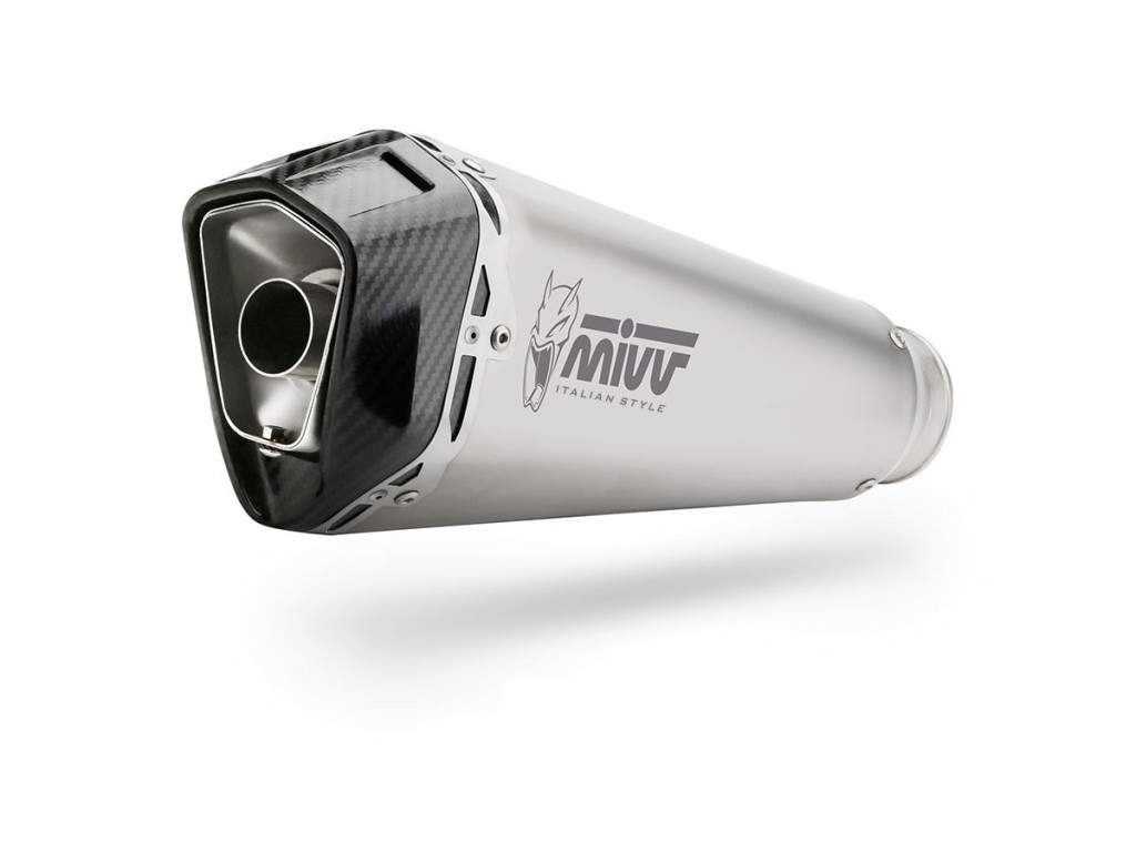 Silencer MIVV DELTA RACE K.054.LDRX Stainless Steel for KAWASAKI Ninja 1000 SX 2020-2024