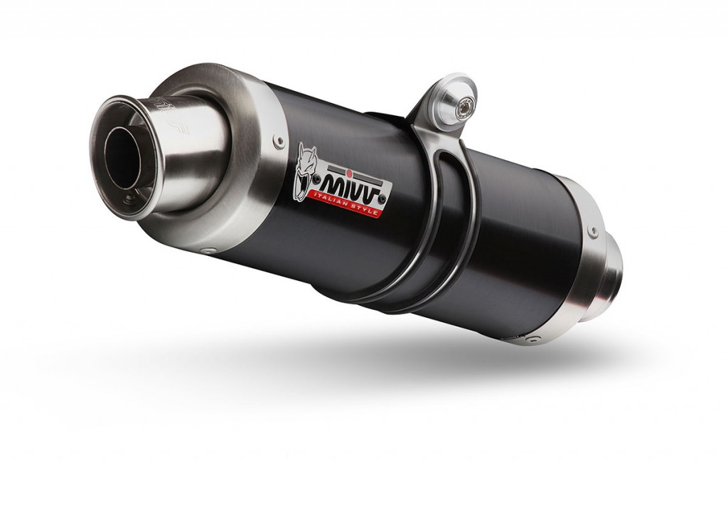 2 Silencers kit MIVV GP KT.005.LXB Crni