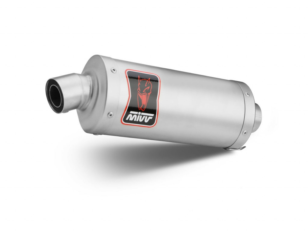 Silencer MIVV DAKAR KT.021.LEKX Stainless Steel