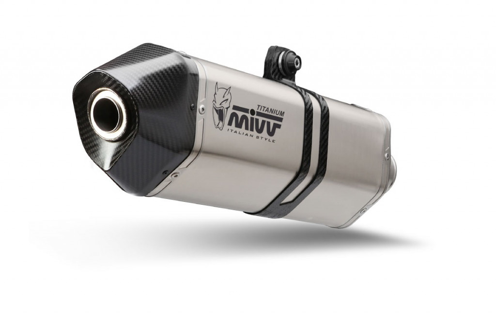 Silencer MIVV SPEED EDGE KT.027.LRT Titanium for KTM Super Adventure 1290 / R / S 2021-2024