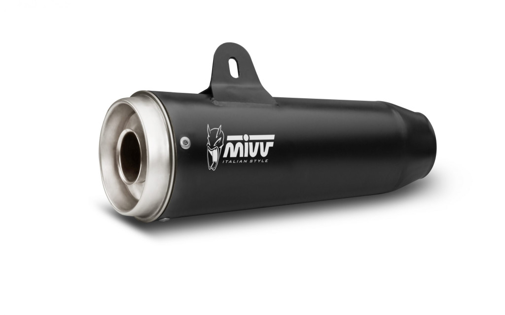 Silencer MIVV GHIBLI M.014.LGB Black Stainless Steel