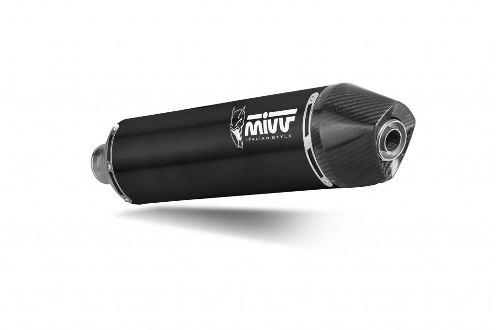 Silencer MIVV OVAL M.HU.010.LXBC Crni