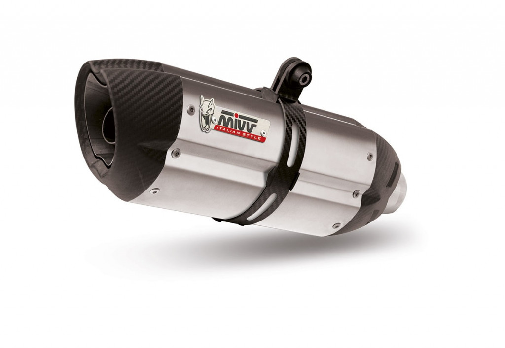 Silencer MIVV SUONO MM.001.L7 Stainless Steel for MOTO MORINI X-Cape 650 2021-2024