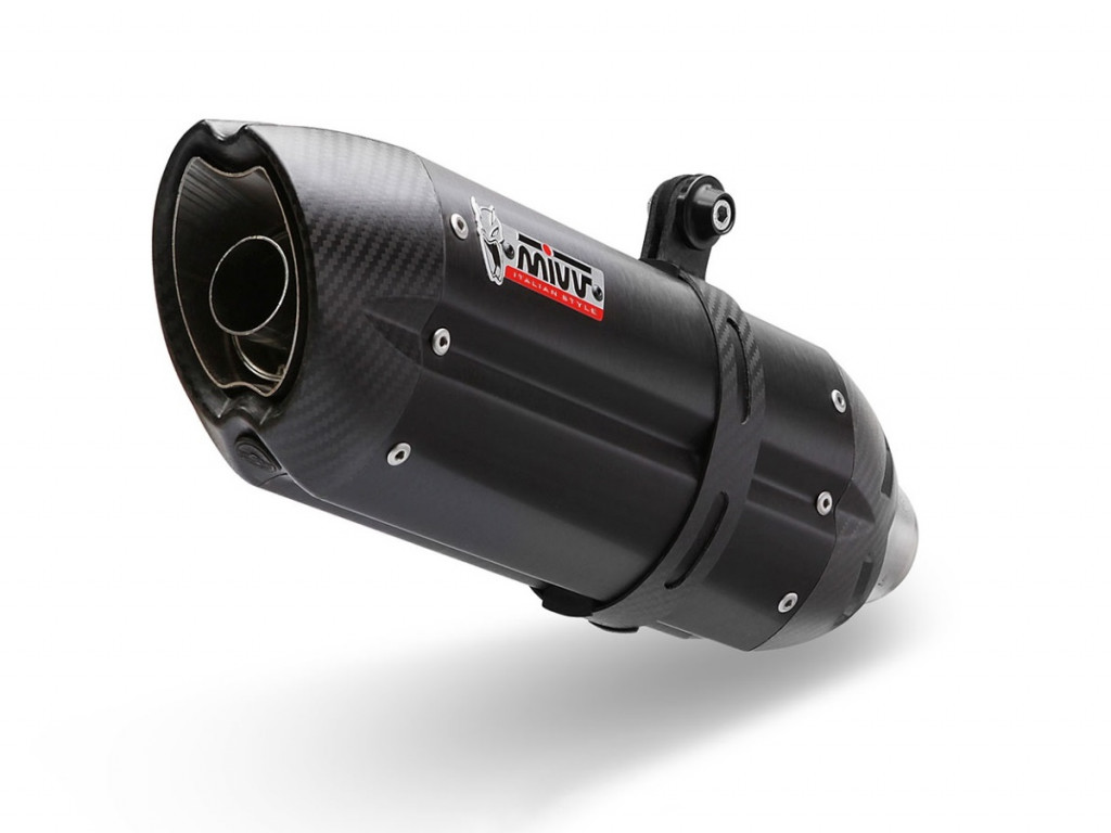 Silencer MIVV SUONO MM.001.L9 Crni for MOTO MORINI X-Cape 650 2021-2024