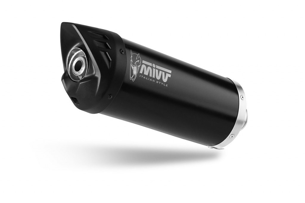 Silencer MIVV MOVER MV.YA.0002.LV Black Painted Stainless Steel