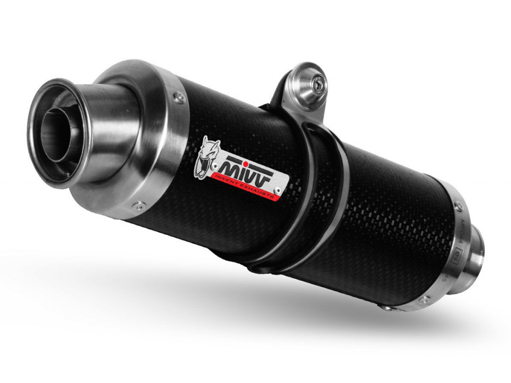 Silencer MIVV GP S.035.L2S Carbon d105 for SUZUKI SFV 650 Gladius (ABS) 2009-2015