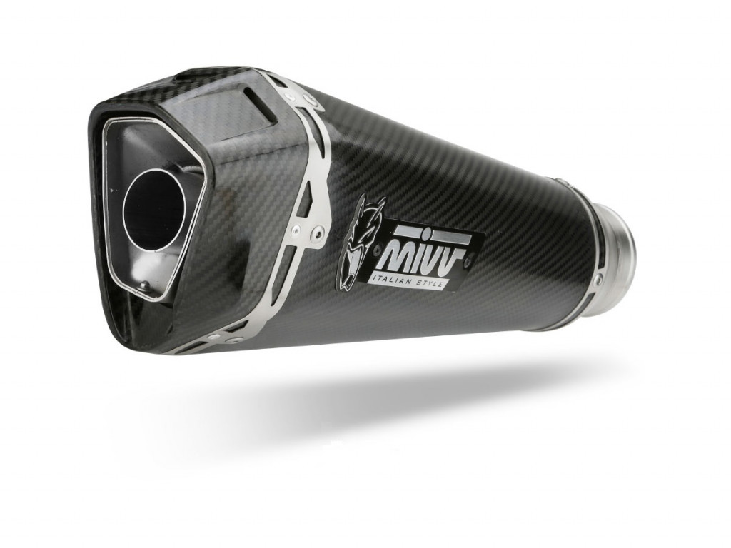 Silencer MIVV DELTA RACE T.021.LDRC Crni for TRIUMPH Speed Triple 1050 2018-2020
