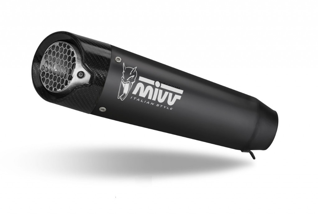 Full exhaust system 3x1 MIVV X-M5 T.024.SC5B Crni