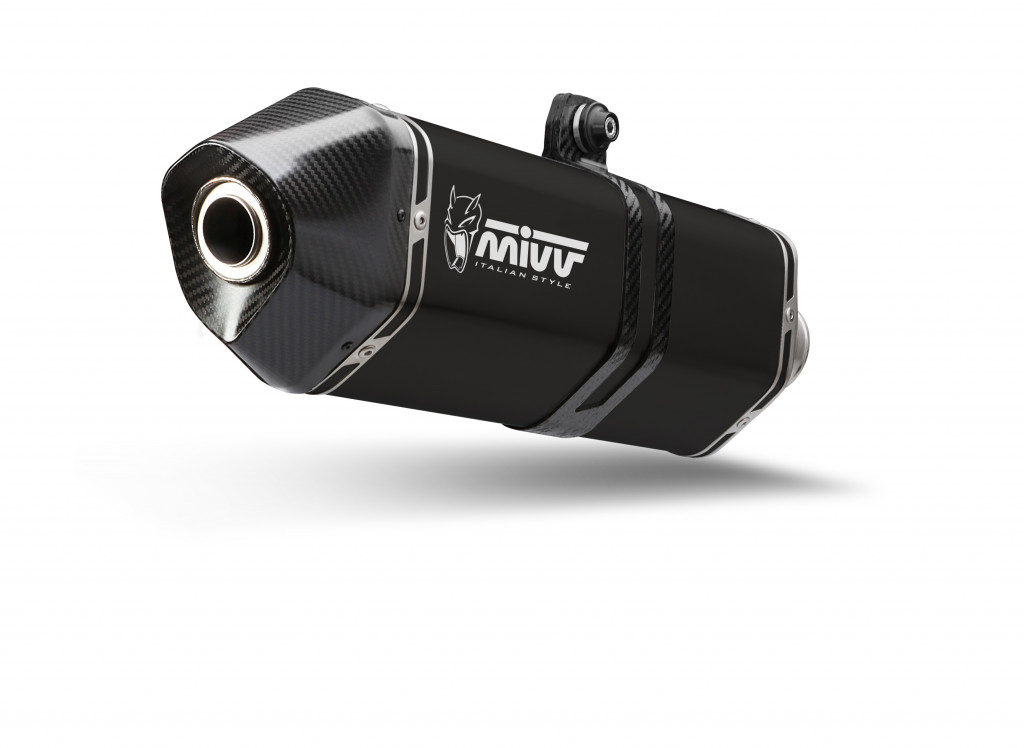 Silencer MIVV SPEED EDGE T.028.LRB Crni for TRIUMPH Tiger 900 2024-2026