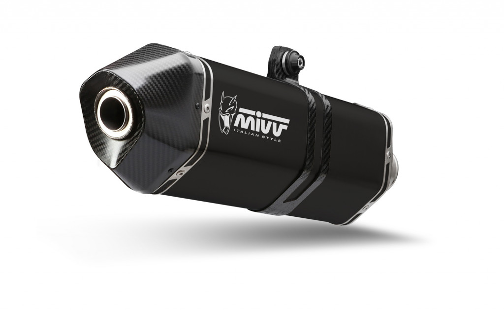 Silencer MIVV SPEED EDGE T.032.LRB Crni for TRIUMPH Tiger 850 Sport 2021-2025