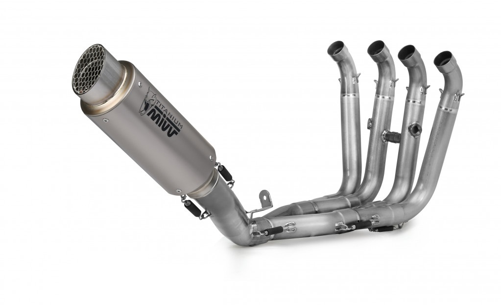 Cijeli ispušni sustav 4x2x1 MIVV GP X.BW.0004.S6P Inox/Stainless Steel
