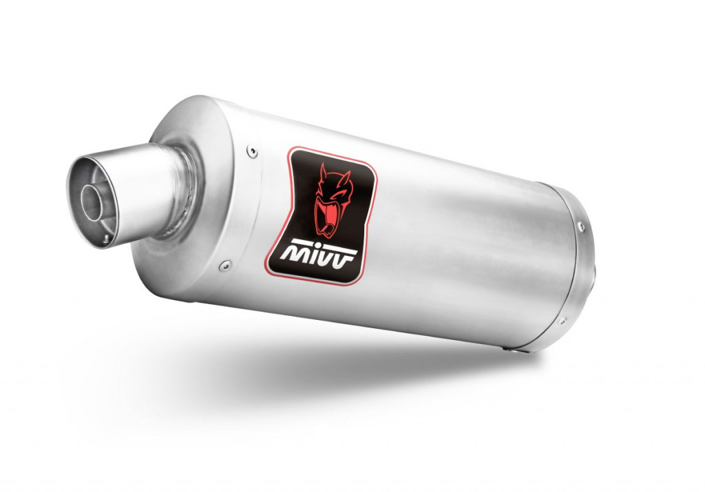 Silencer MIVV DAKAR Y.064.LDKX Stainless Steel for YAMAHA XTZ 700 Tenere 700 2019-2026
