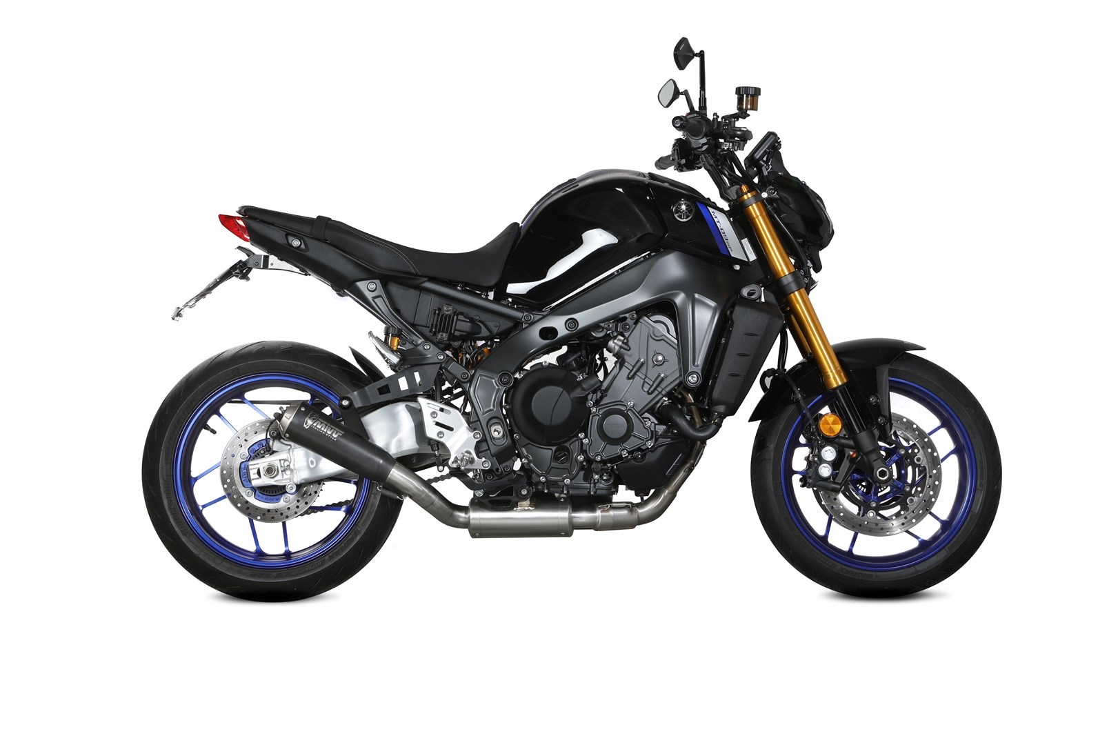 Cijeli ispušni sustav MIVV X-M1 Y.066.LC4B Black Stainless Steel for YAMAHA MT-09 850 / 890 2021-2023