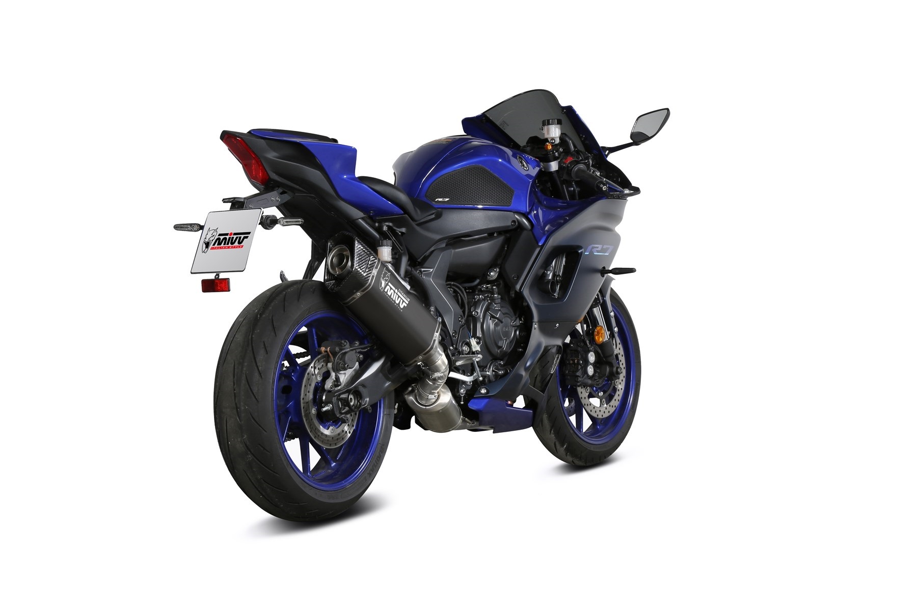 Cijeli ispušni sustav 2x1 MIVV SR-1 Y.071.LR1T Titanium for YAMAHA YZF-R7 2022-2024