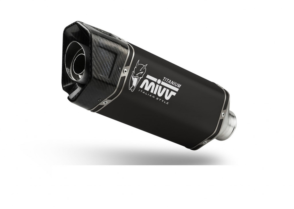 Cijeli ispušni sustav 2x1 MIVV SR-1 Y.080.LR1TB Black titanium