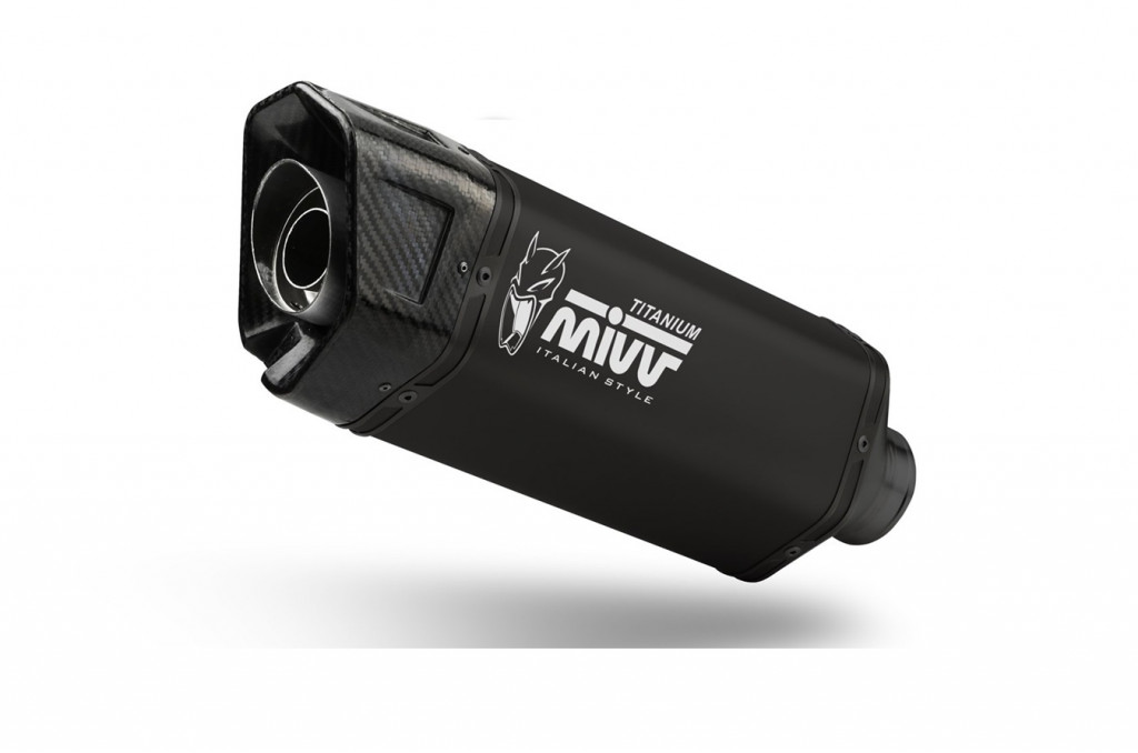 Cijeli ispušni sustav 2x1 MIVV SR-1 Y.080.LR1TBN Black titanium