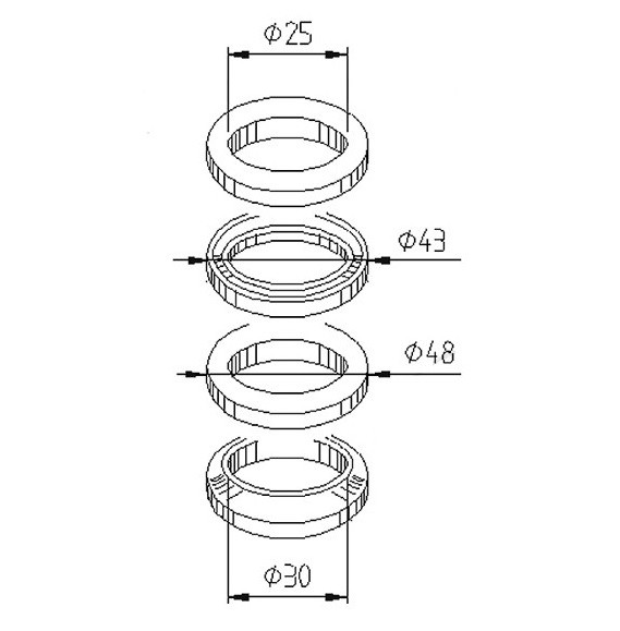 Head bearing kit JMP