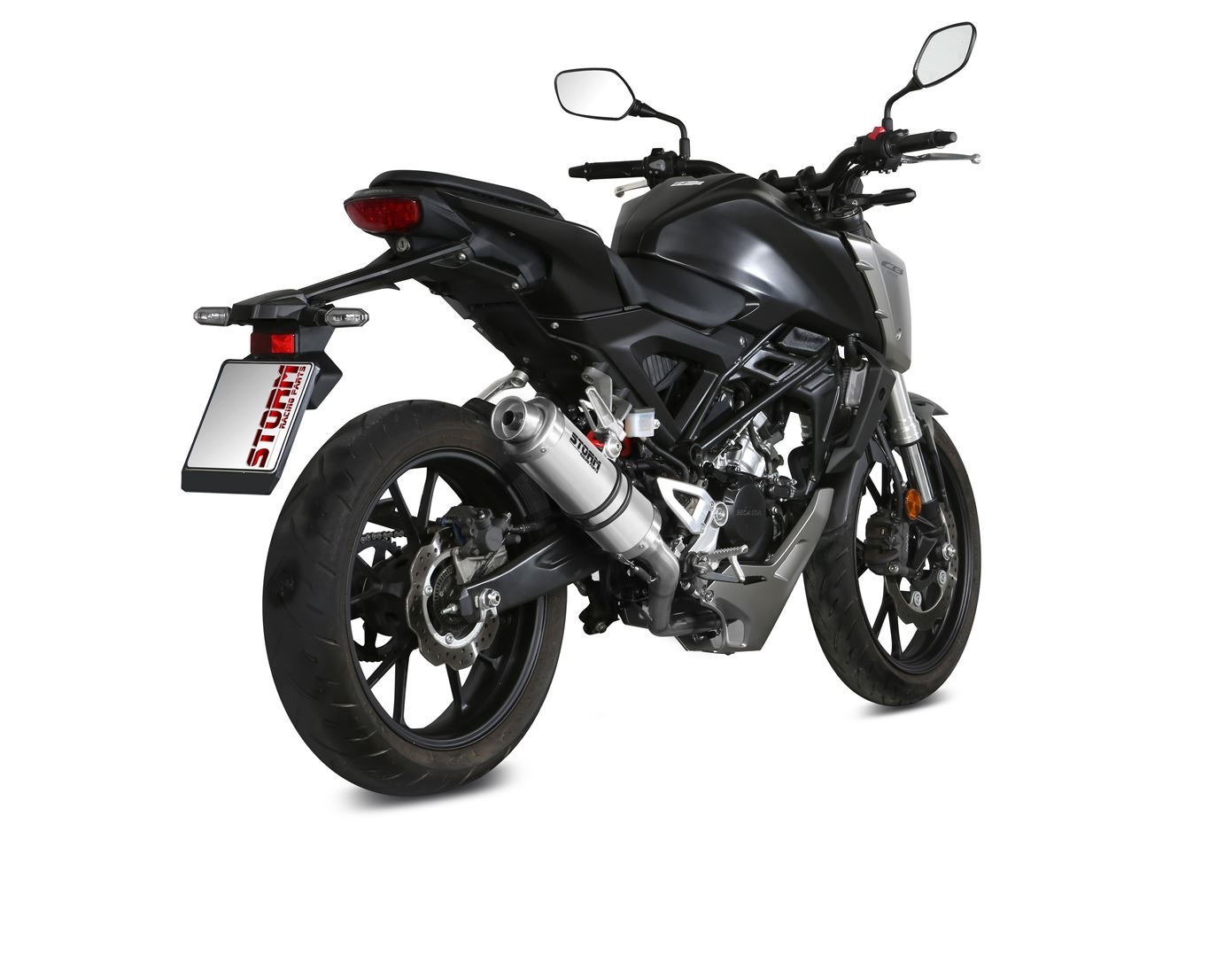 Cijeli ispušni sustav 1x1 STORM GP H.074.LXS Stainless Steel