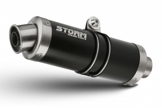Cijeli ispušni sustav 1x1 STORM GP H.074.LXSB Steel black