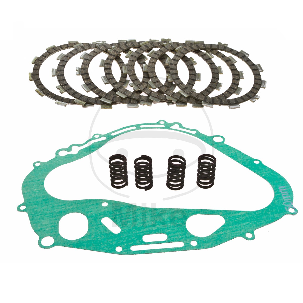 Clutch repair kit EBC 19 909 175 343 205 Including gasket springs fibres
