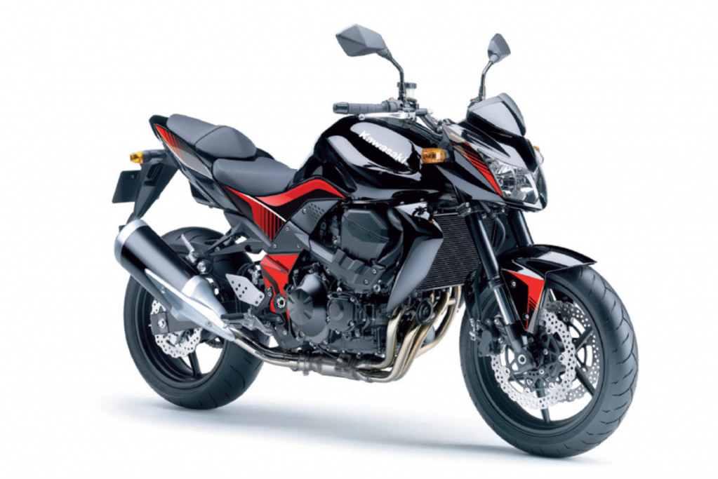 Sticker kit PUIG 7538R crven for KAWASAKI Z 750 / S 2007-2012, KAWASAKI Z 750 R 2011-2012
