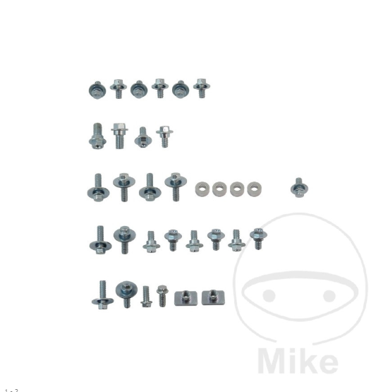 Fairing bolt kit JMT KAWASAKI KX 33 pieces