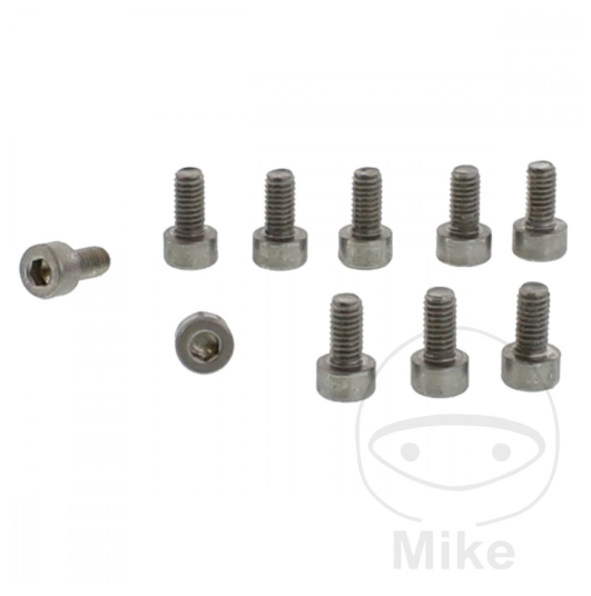 Cap head bolts JMT DIN 912 A2 M4X0.7 8 mm 10 pieces