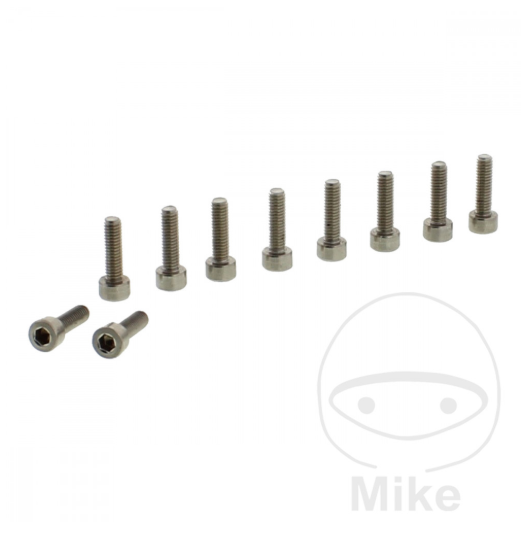 Cap head bolts JMT DIN 912 A2 M4X0.7 14 mm 10 pieces