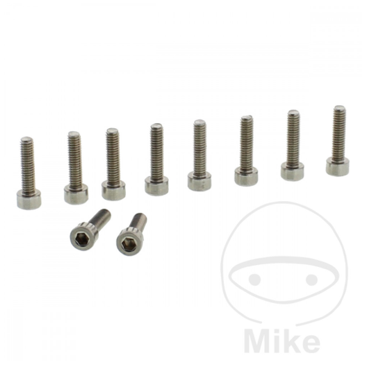 Cap head bolts JMT DIN 912 A2 M4X0.7 16 mm 10 pieces