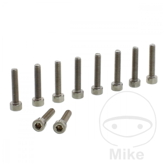 Cap head bolts JMT DIN 912 A2 M4X0.7 20 mm 10 pieces