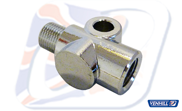 I-connector Venhill POWERHOSEPLUS 776/4 M10x1 1/8th BSP
