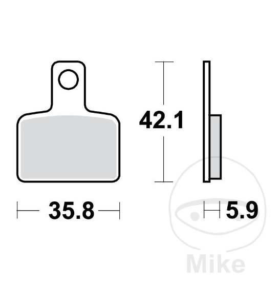 Disk pločice LUCAS MCB 851 standard