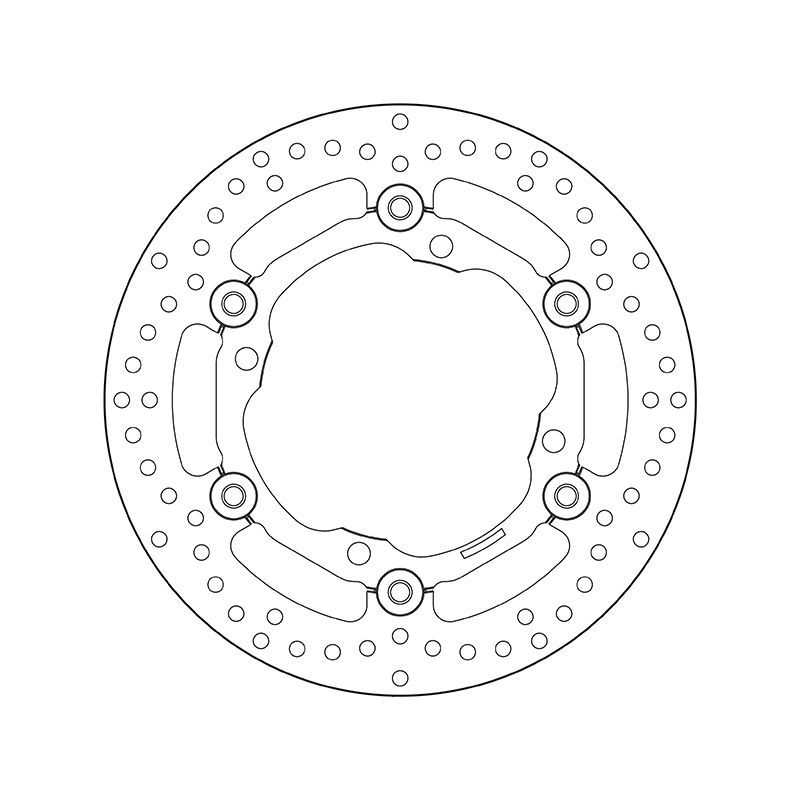 Kočiona disk BREMBO 78B40812 floating