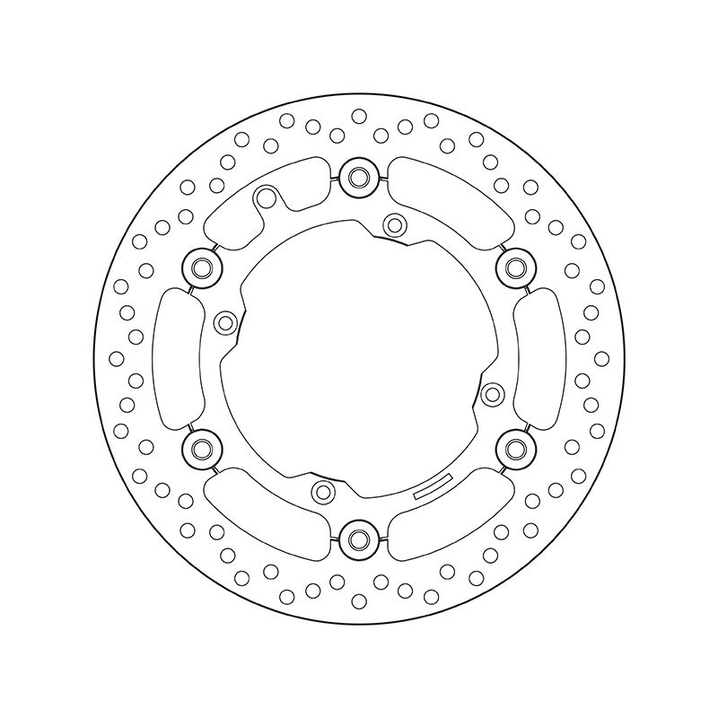 Kočiona disk BREMBO 78B40814 floating