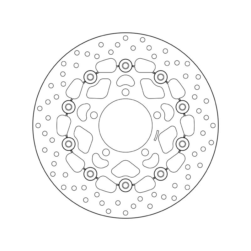 Kočiona disk BREMBO 78B40815 floating