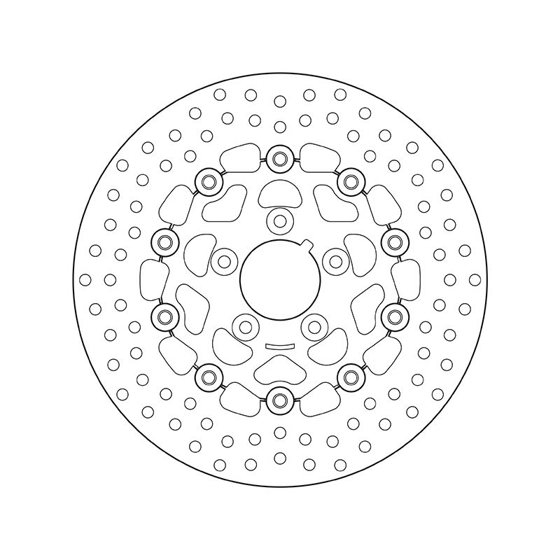Kočiona disk BREMBO 78B40822 floating