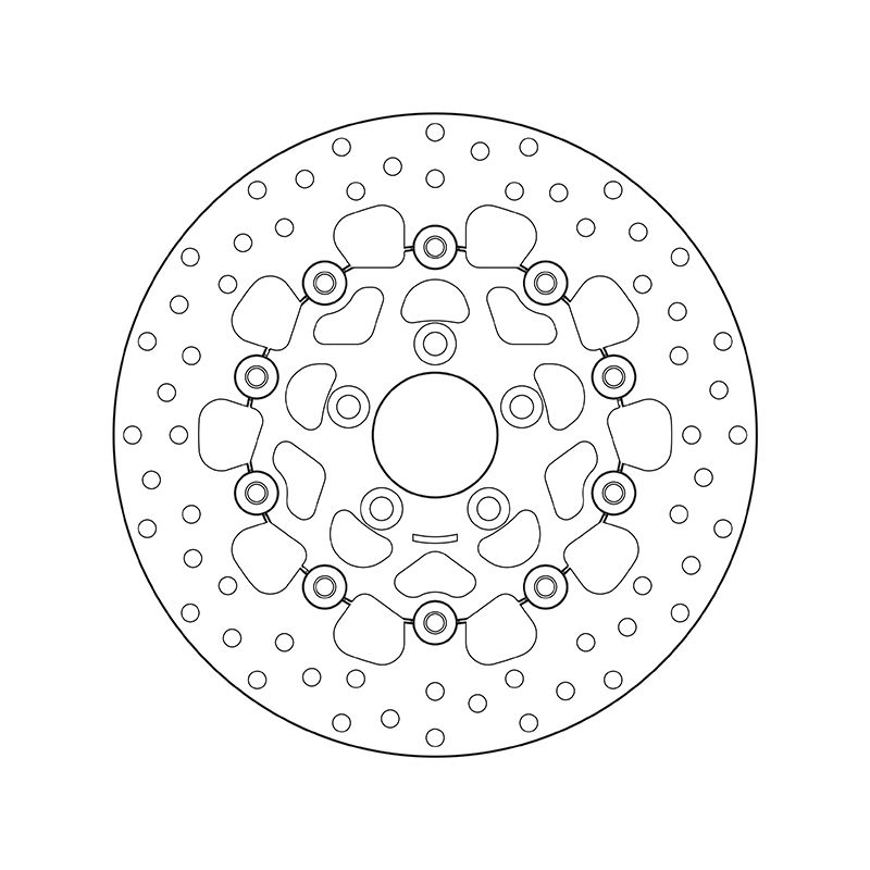 Kočiona disk BREMBO 78B40828 floating