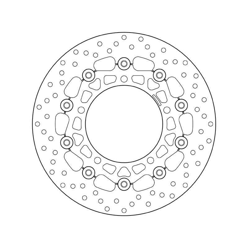 Kočiona disk BREMBO 78B40829 floating