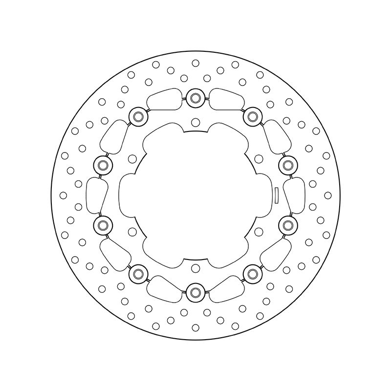 Kočiona disk BREMBO 78B40830 floating