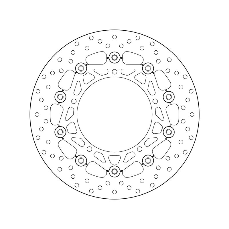 Kočiona disk BREMBO 78B40831 floating