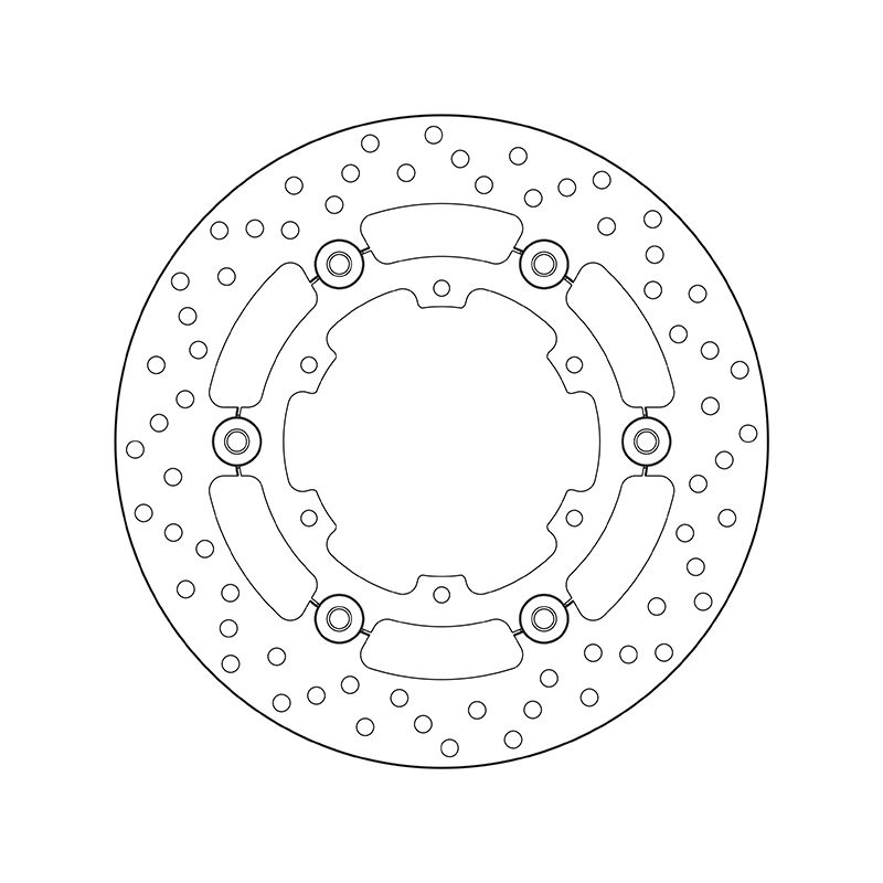 Kočiona disk BREMBO 78B40833 floating