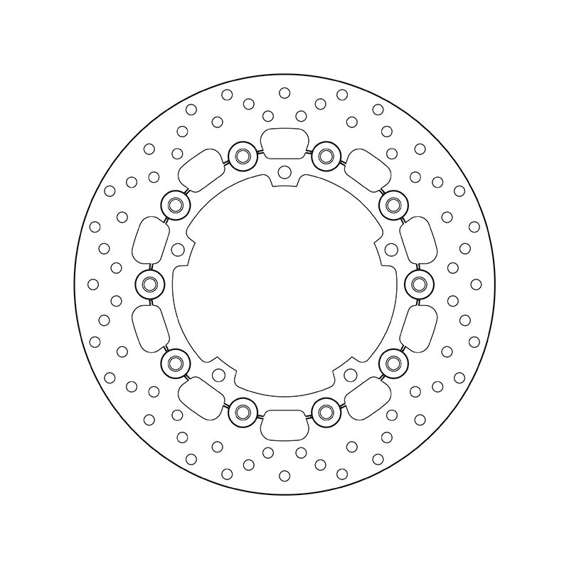 Kočiona disk BREMBO 78B40837 floating