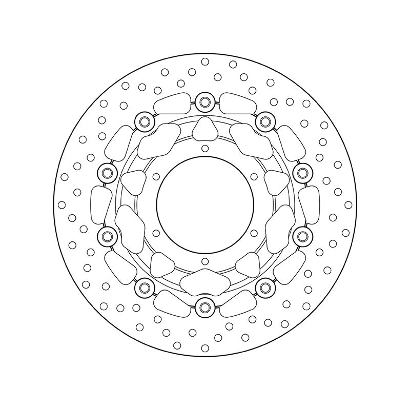 Kočiona disk BREMBO 78B40838 floating