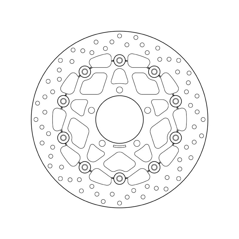 Kočiona disk BREMBO 78B40840 floating
