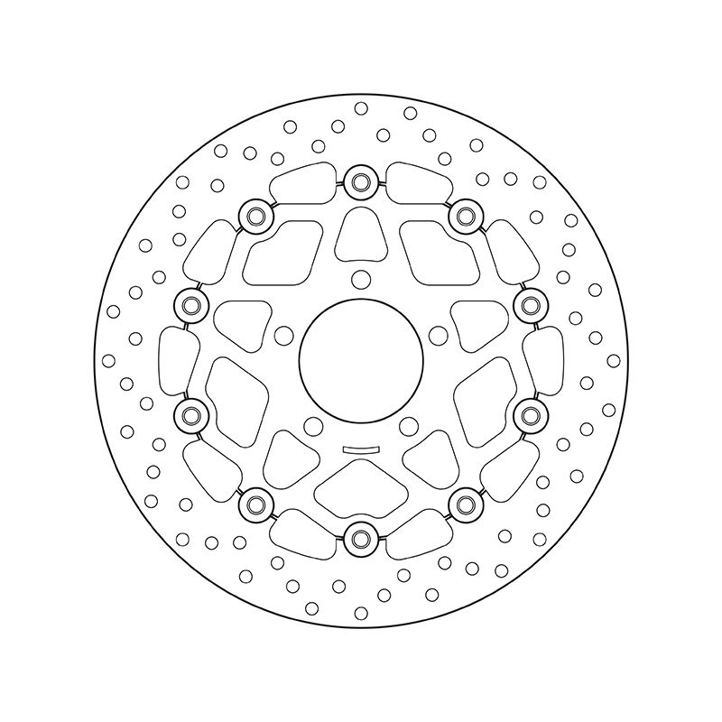 Kočiona disk BREMBO 78B40842 floating