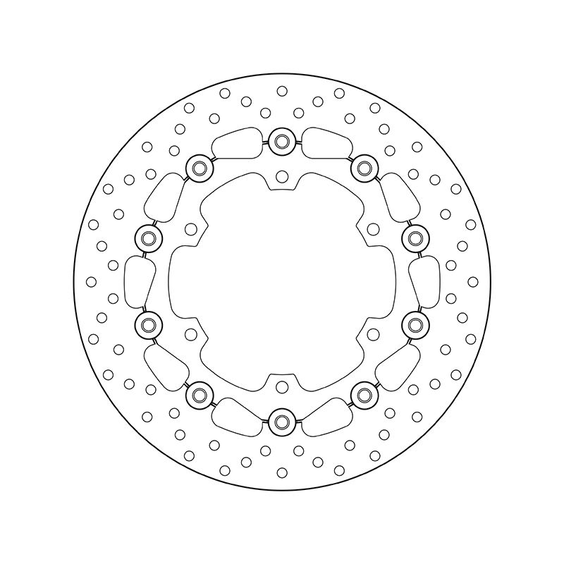 Kočiona disk BREMBO 78B40843 floating