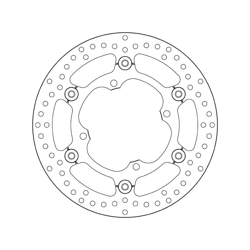 Kočiona disk BREMBO 78B40844 floating