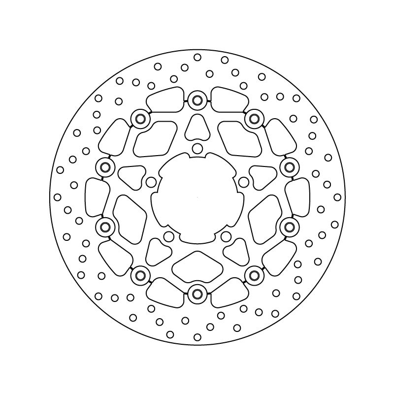 Kočiona disk BREMBO 78B40847 floating