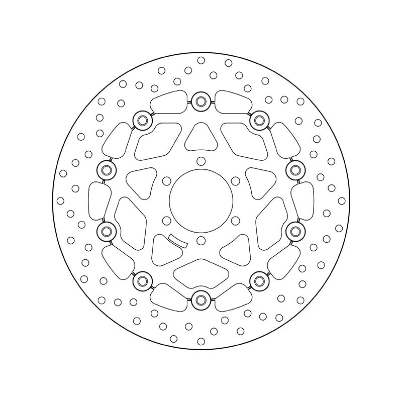 Kočiona disk BREMBO 78B40850 floating