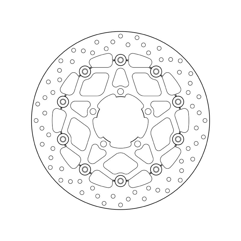 Kočiona disk BREMBO 78B40859 floating